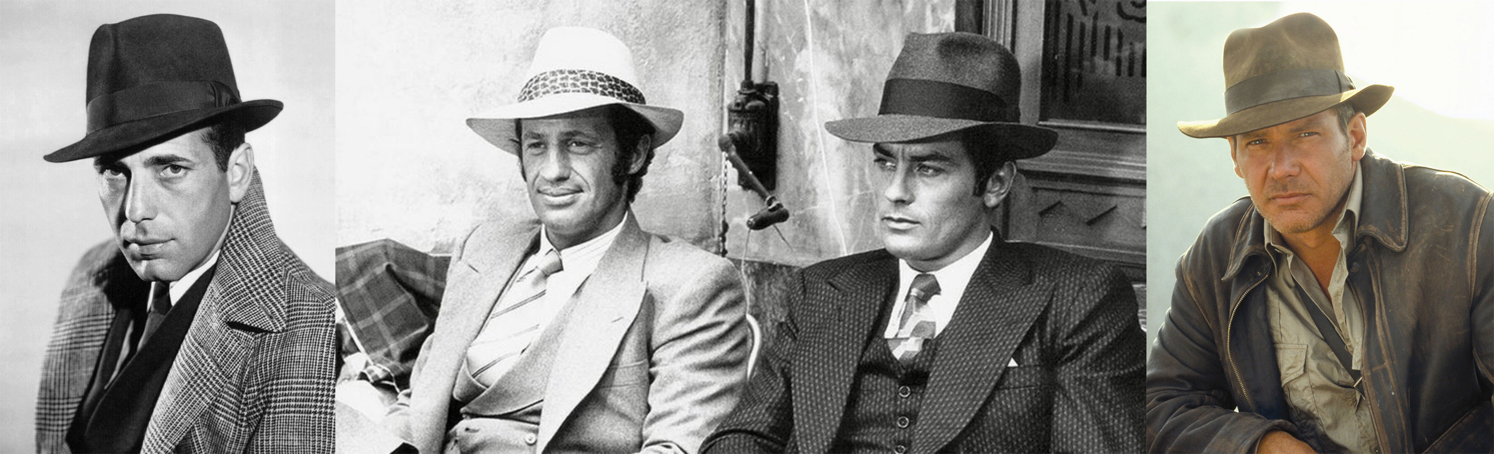 フェドラハットの歴史を象徴する舞台と映画のイメージ