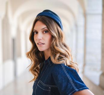 Petit chapeau sans bord Alban