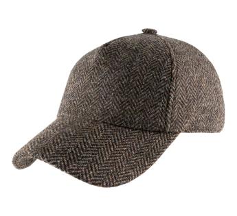 Casquette en tweed Carlo