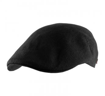Casquette lin noire Nerio