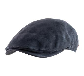 casquette plate cuir Iono Suede