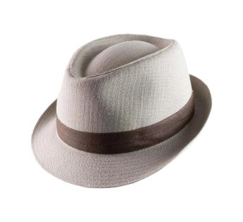 chapeau enfant lin Little Linen Trilby 