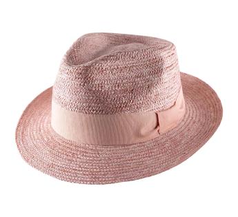 fedora paille fine Classic Straw Fedora 