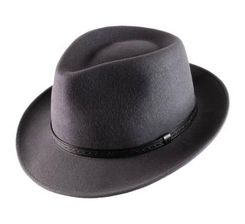 Chapeau trilby feutre Trilby Leather Belt