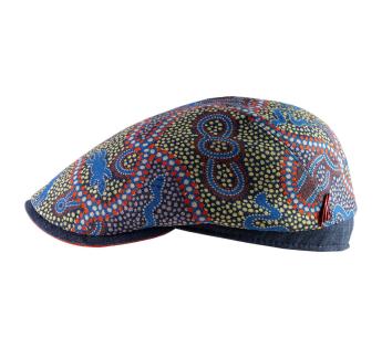 casquette été coloré wax Brera