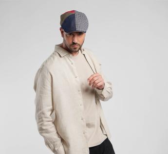 casquette été patchwork Pierangelo