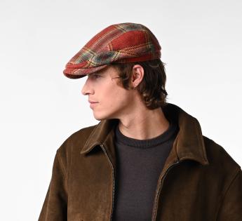 Casquette plate tartan Driver Cap Check