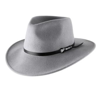 Chapeau Noir Classic Wide Fedora