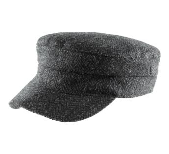 Casquette marin Skipper Tweed