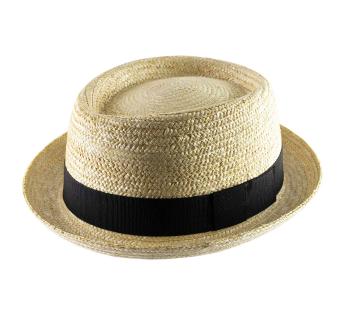 Chapeau porkpie paille fine Classic Porkpie Straw