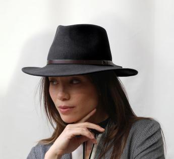 Chapeau Noir Classic Wide Fedora