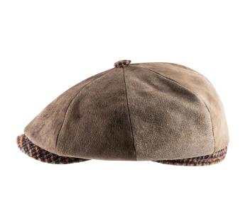 casquette en cuir Kioto Leather
