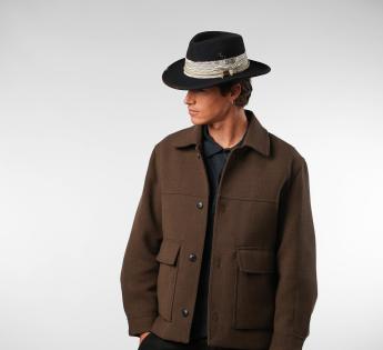 Chapeau vintage vieilli Stéphane