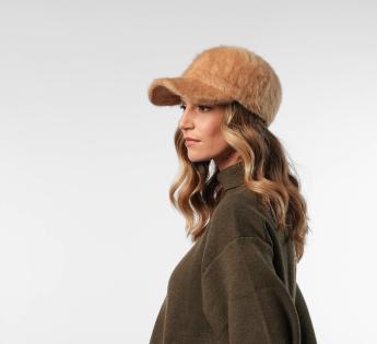 Casquette fourrure Angora Baseball Cap