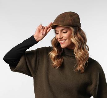 Casquette vintage Stetson Texas Edgemont Flat Cap