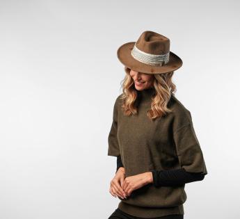 Chapeau vintage vieilli Stéphane